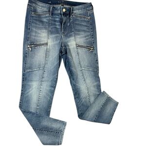 White House Black Market Light Blue Ankle Jeans